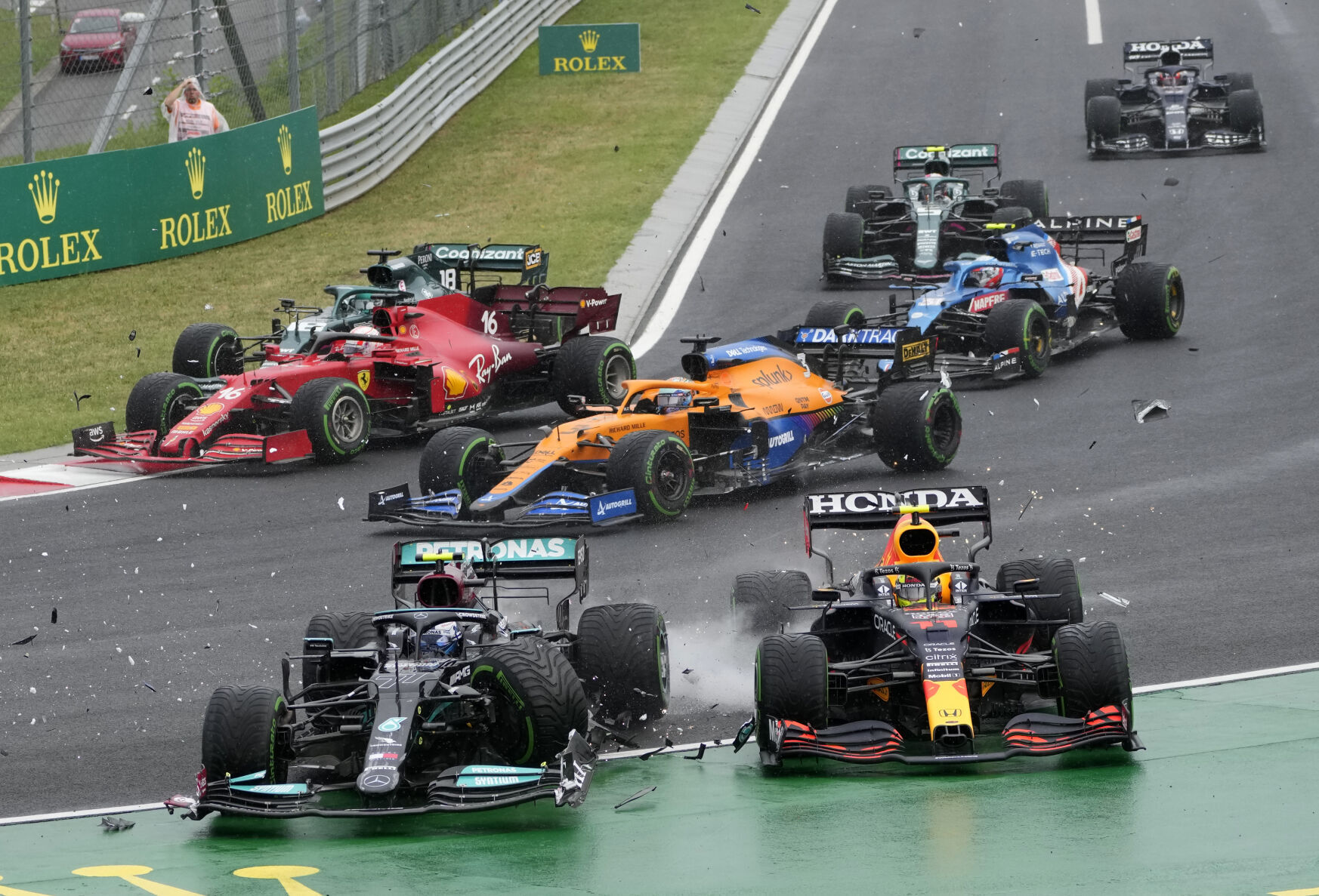 APTOPIX Hungary F1 GP Auto Racing